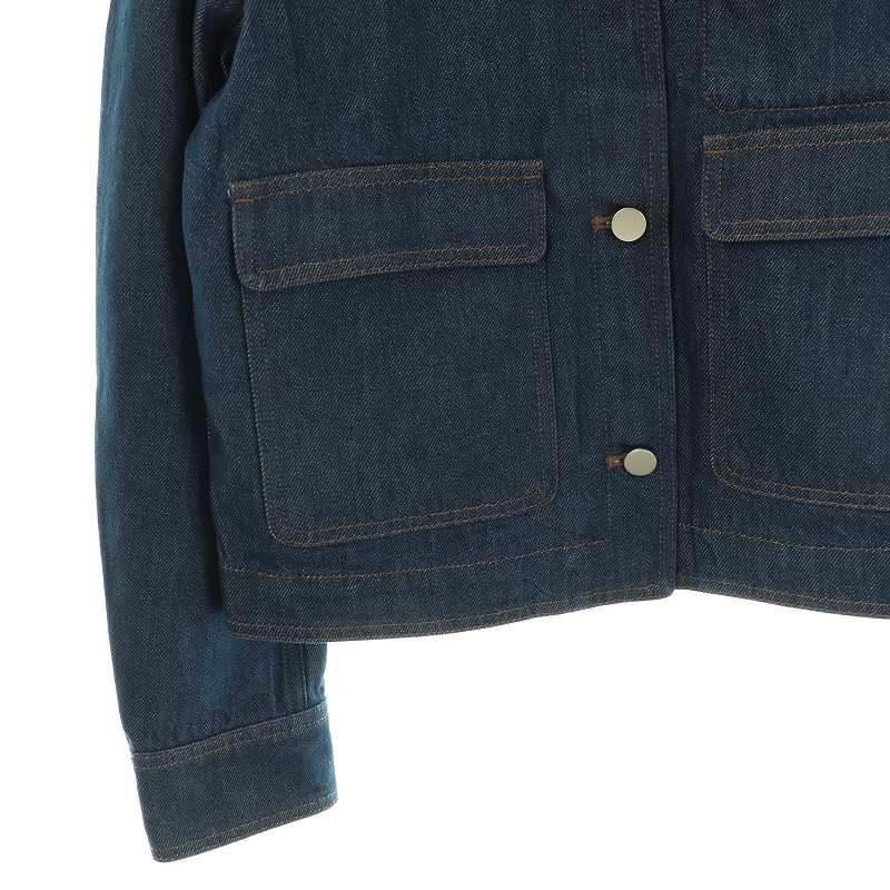 Theory Gジャン theory（セオリー） Theory 25SS Relaxed Denim Casual Pocket Jacket