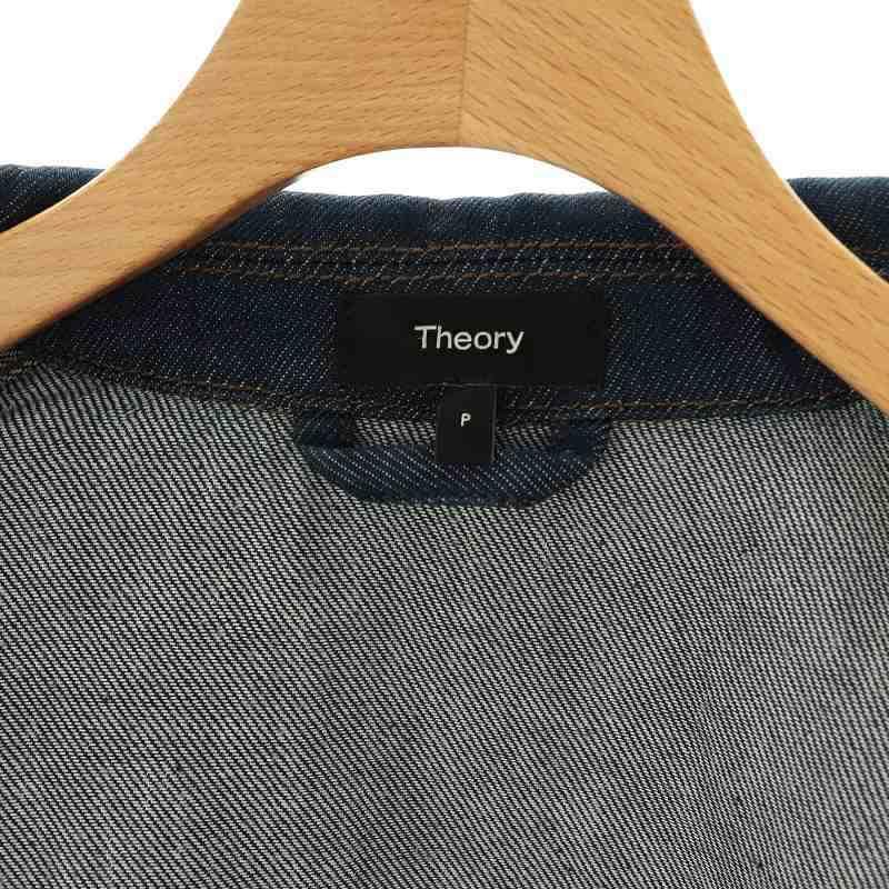 Theory Gジャン theory（セオリー） Theory 25SS Relaxed Denim Casual Pocket Jacket