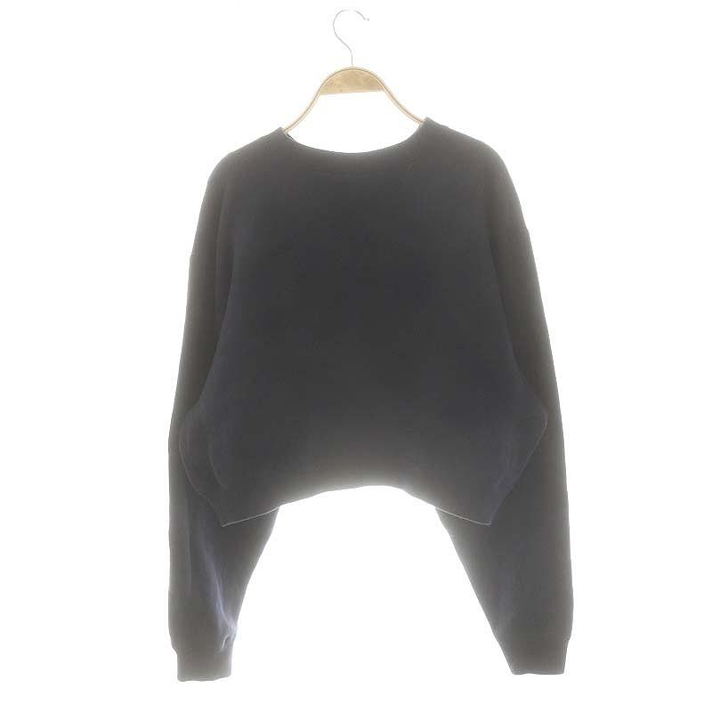 AMOMMA PUFF SLEEVE SWEAT ブラック PUFF SLEEVE SWEAT - 裏起毛 - – AMOMMA