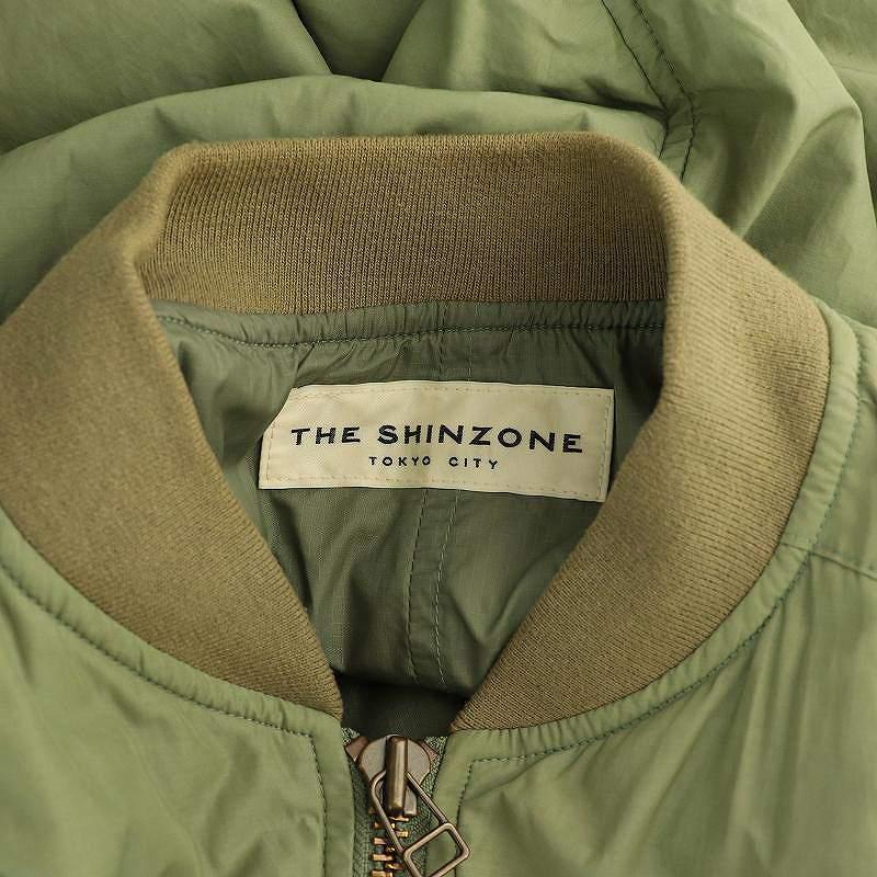 シンゾーン Shinzone フレアフライトジャケット ブルゾン 中綿