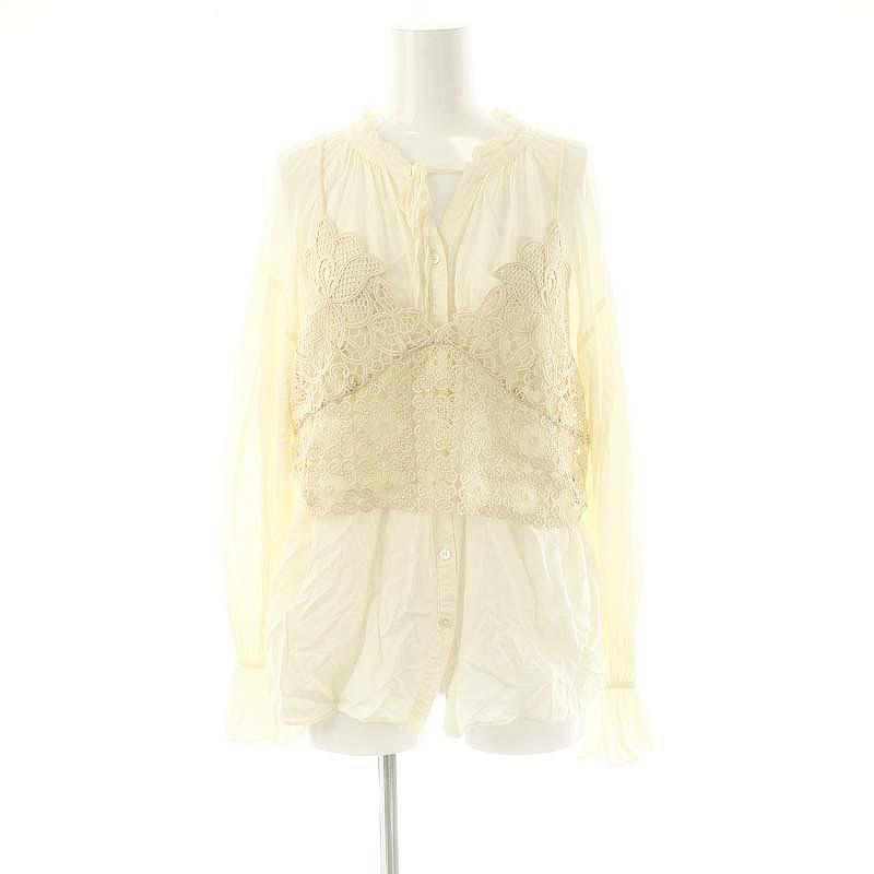 グレースコンチネンタル GRACE CONTINENTAL 25SS レースキャミ付  