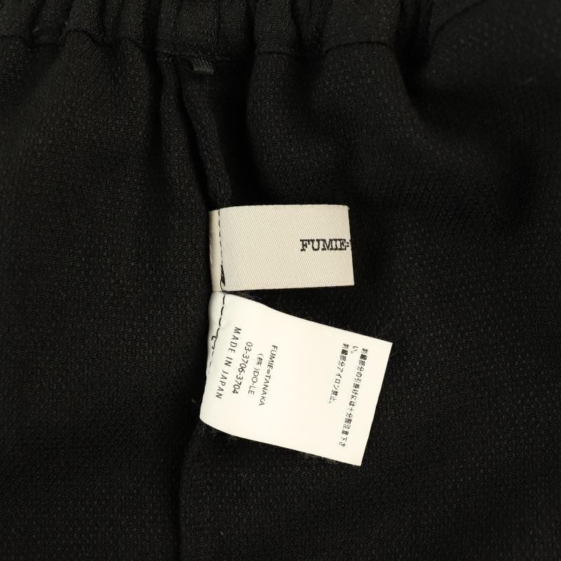 フミエタナカ FUMIE TANAKA 24SS half embroidery pa ハーフエン