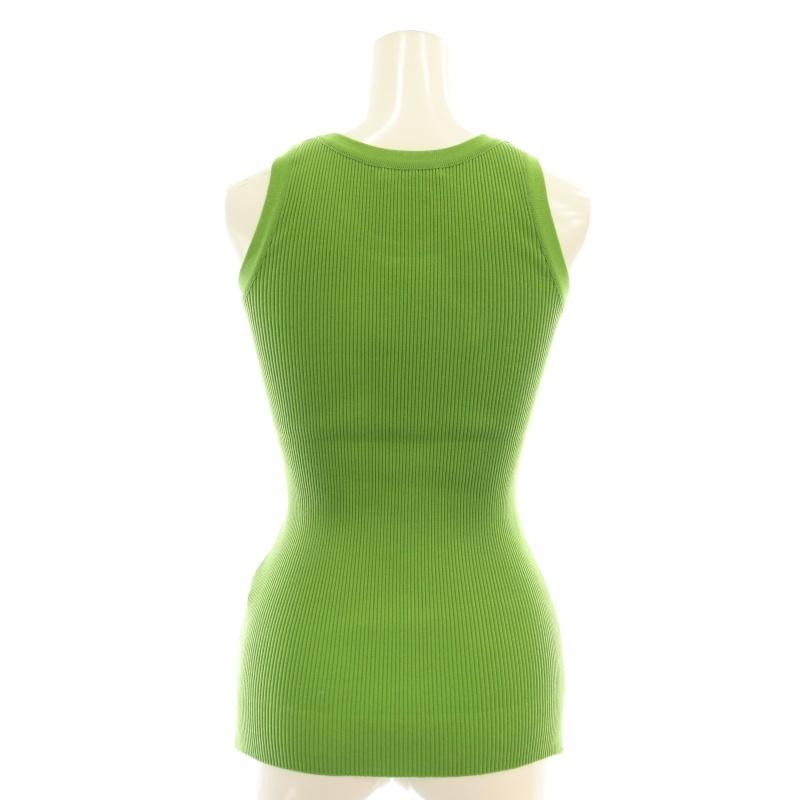 未使用品 オーラリー AURALEE GIZA HIGH GAUGE RIB KNIT TANK ニット 