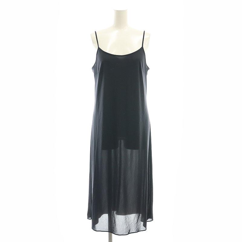 アナイ ANAYI フラワードローイングプリントVネックワンピース ロング