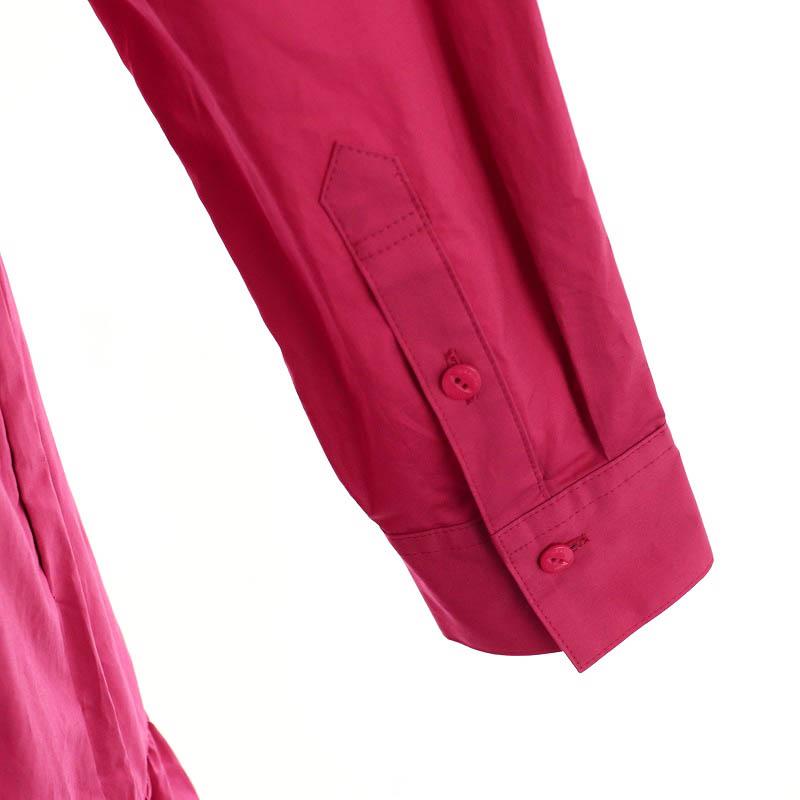 ドゥロワー Drawer 25 SPRING ノーカラーティアードワンピース シャツ  