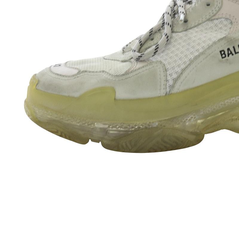 BALENCIAGA バレンシアガ TRIPLE S スニーカー ロゴ 23cm 白