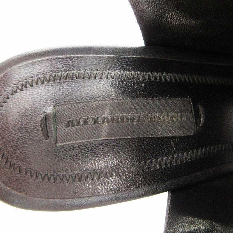 アレキサンダーワン ALEXANDER WANG サンダル オープントゥ チャンキー 