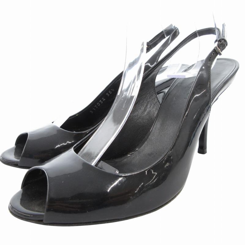 GUCCI ブラックミュール 35.5｜GUCCI ミュール 黒 35.5 22.5cm グッチ