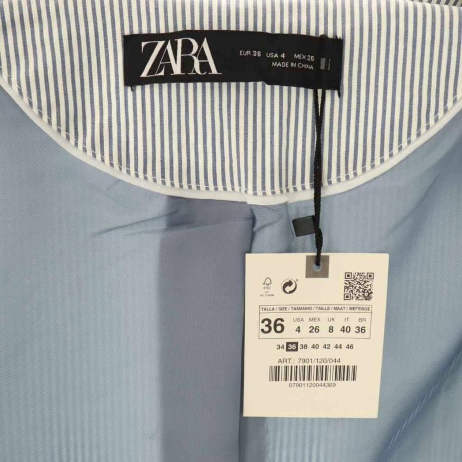 ZARA（ザラ） 未使用品 ストライプ柄 テーラードジャケット パンツ
