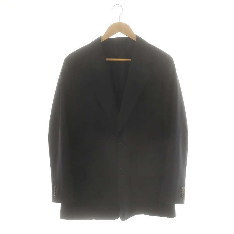 アプレッセ A.PRESSE Slub Wool Navy Blazer テーラード ジャケット
