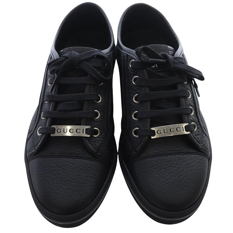 GUCCI（グッチ） 未使用品 ペプルドナッパレザーローカット スニーカー