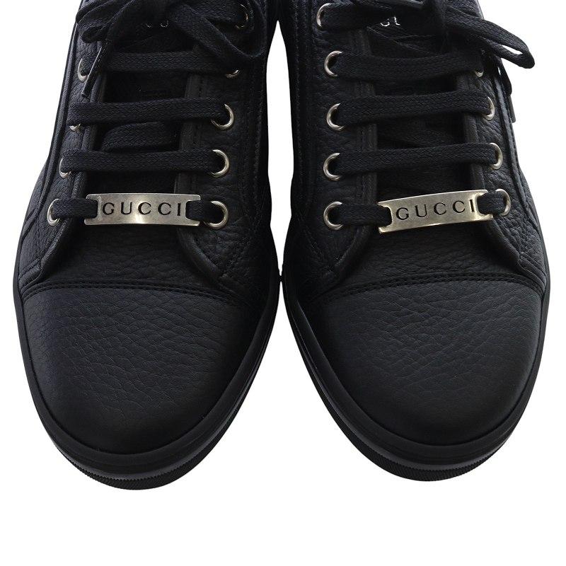 GUCCI（グッチ） 未使用品 ペプルドナッパレザーローカット スニーカー