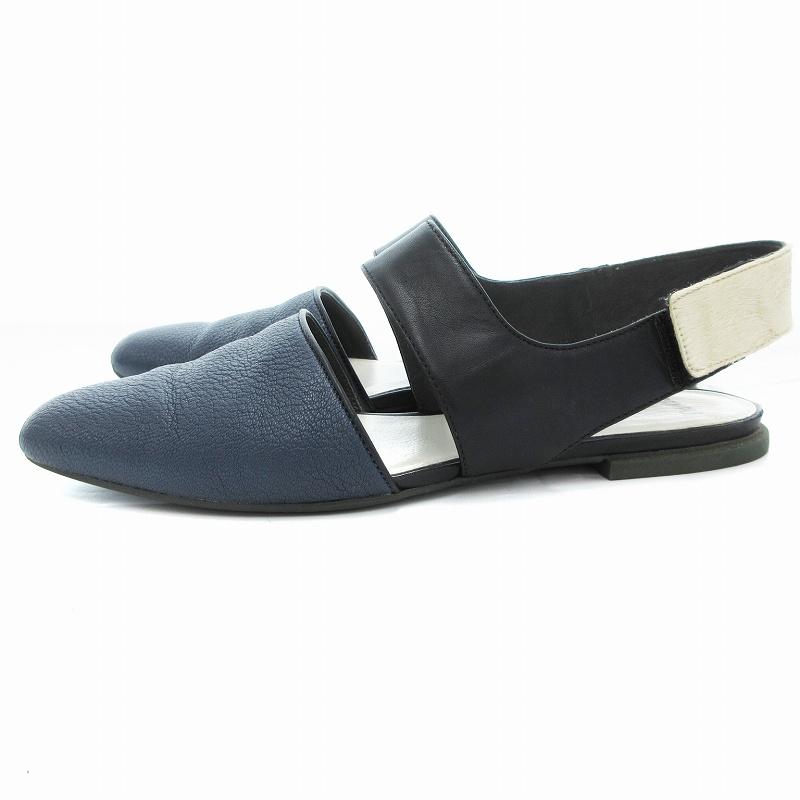 カンペール CAMPER Isadora フラットパンプス バックストラップ 起毛