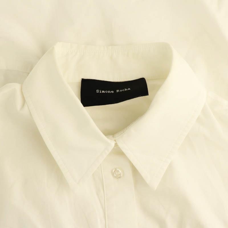 シモーネロシャ SIMONE ROCHA CORSET DETAILED SHIRT DRESS シャツ