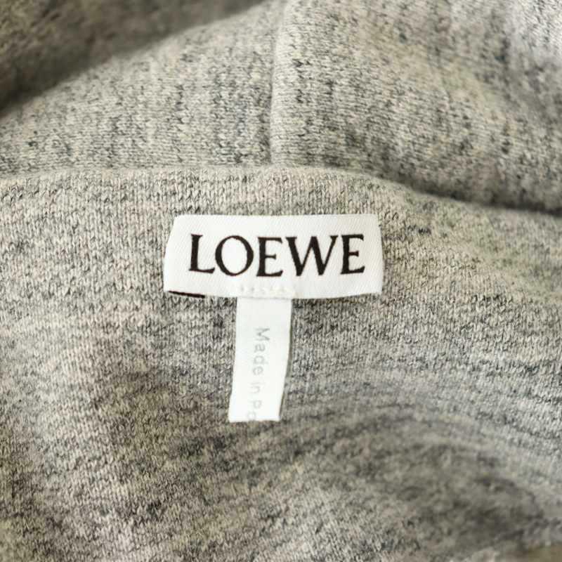 ロエベ LOEWE S540Y25X12 パズルフォルド フーディ パーカー レギュラーフィット プルオーバー 長袖 コットン S グレー_5