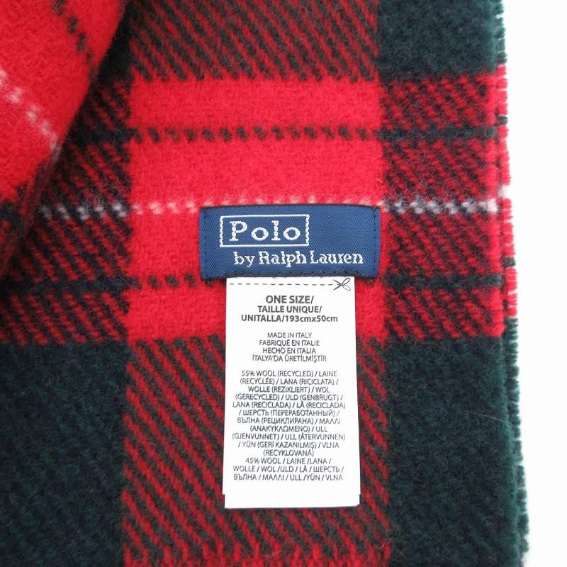 ポロ ラルフローレン POLO RALPH LAUREN 大判ストール マフラー ウール