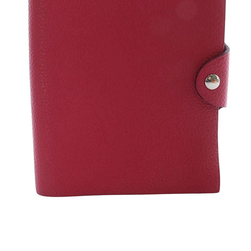 HERMES エルメス ユリス PM ノートカバー レザー ピンク 刻印U /SR21  