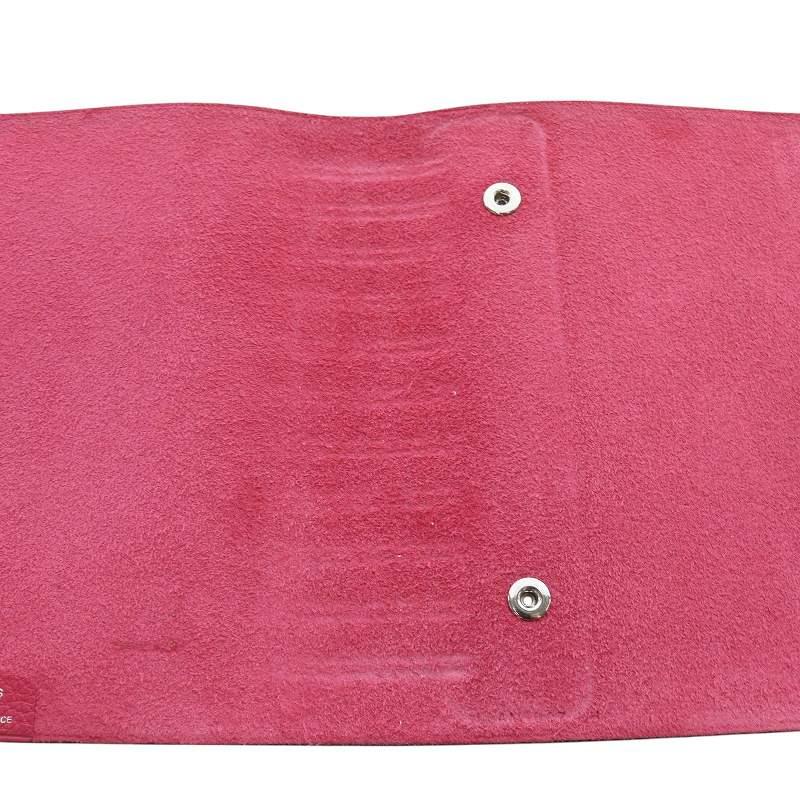 HERMES エルメス ユリス PM ノートカバー レザー ピンク 刻印U /SR21  