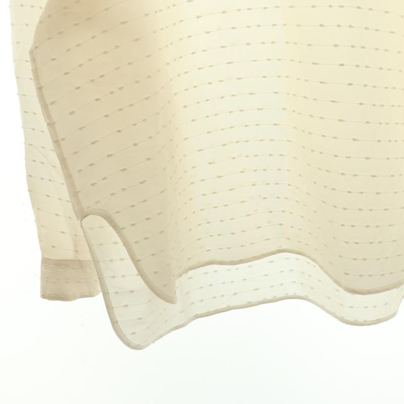 ドゥロワー Drawer 25年 SPRING ネップノーカラーブラウス 長袖 36