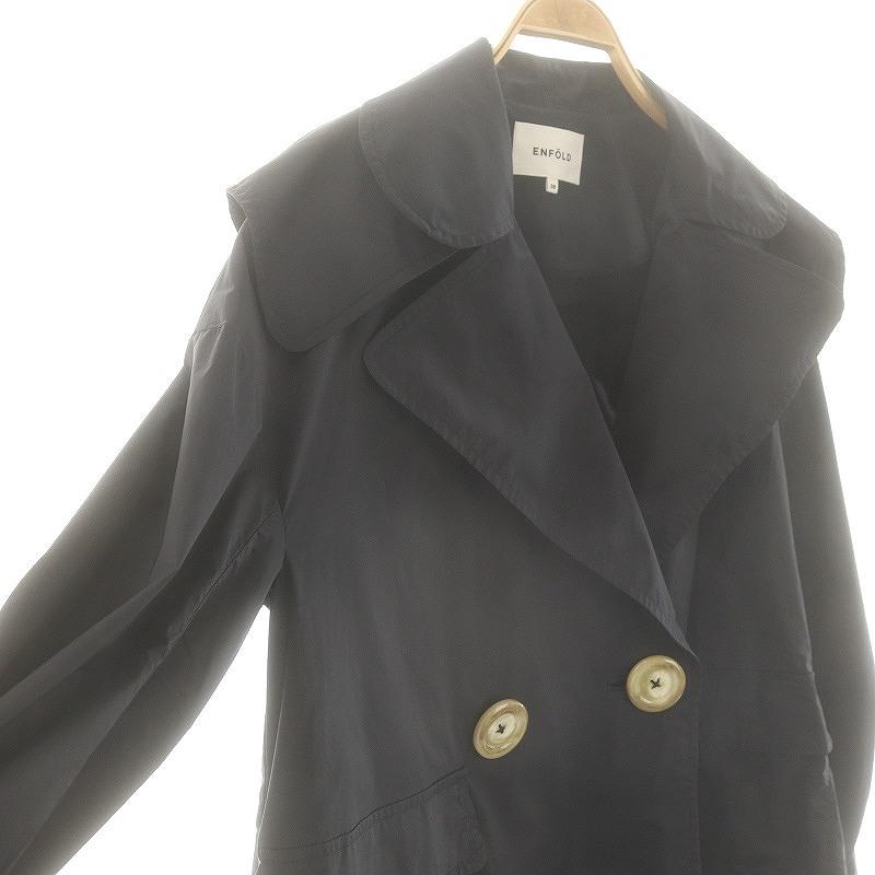 美品✨️　エンフォルド LIMONTA ビックカラージャケット ショートコート 美品✨️ エンフォルド LIMONTA ビックカラージャケット