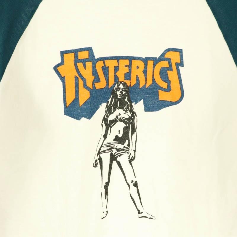 HYSTERIC GLAMOUR ヒステリックグラマー BAD AS MAMA 七分袖T