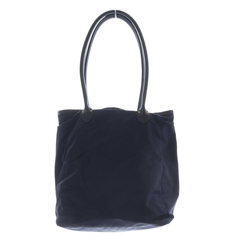 フェリージ Felisi トートバッグ ハンドバッグ 紺 ネイビー 20