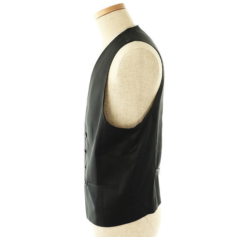 【美品】ヒューゴボス スーツ セットアップ シングル 3B L相当　ブラック _.jpg