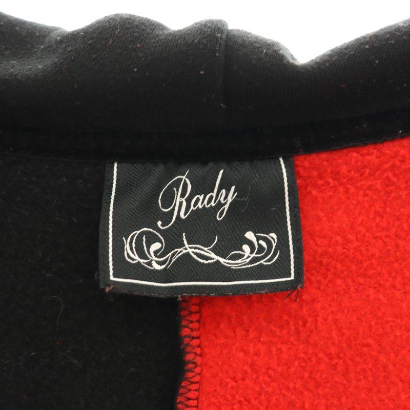 【美品】Radyデカロゴパーカー Rady - Rady パーカー白 Sの通販 by onedayoneday's shop｜レディー