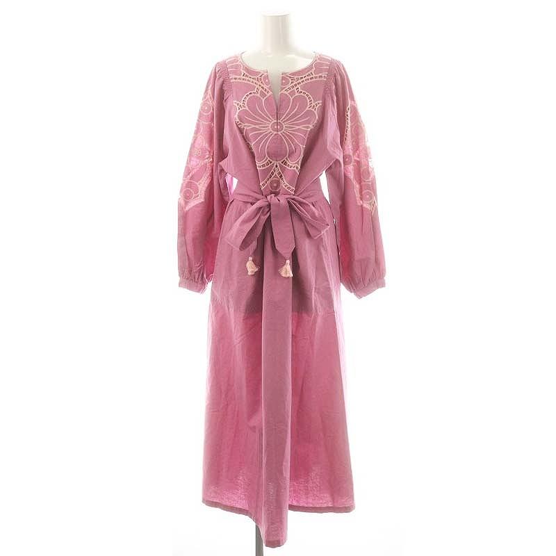 ワンピース Sara mallika Peony Flower Cutwork Dress サラマリカ Sara mallika 24SS Peony Flower Cutwork Dress