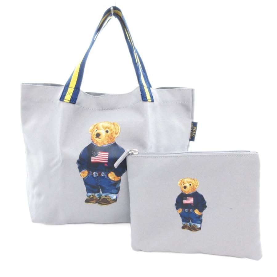 ポロ ラルフローレン POLO RALPH LAUREN トートバッグ ポロベア ポーチ