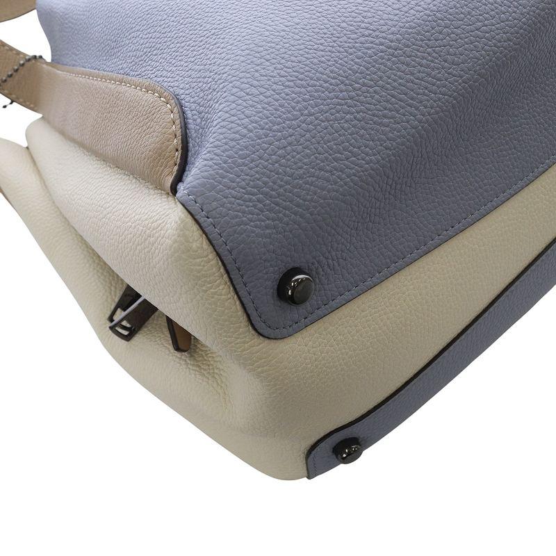 COACH（コーチ） ハドリー ホーボー カラーブロックバッグ