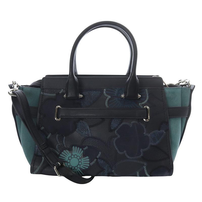 COACH（コーチ） スワッガー 27 フローラル スネークスキン バッグ 