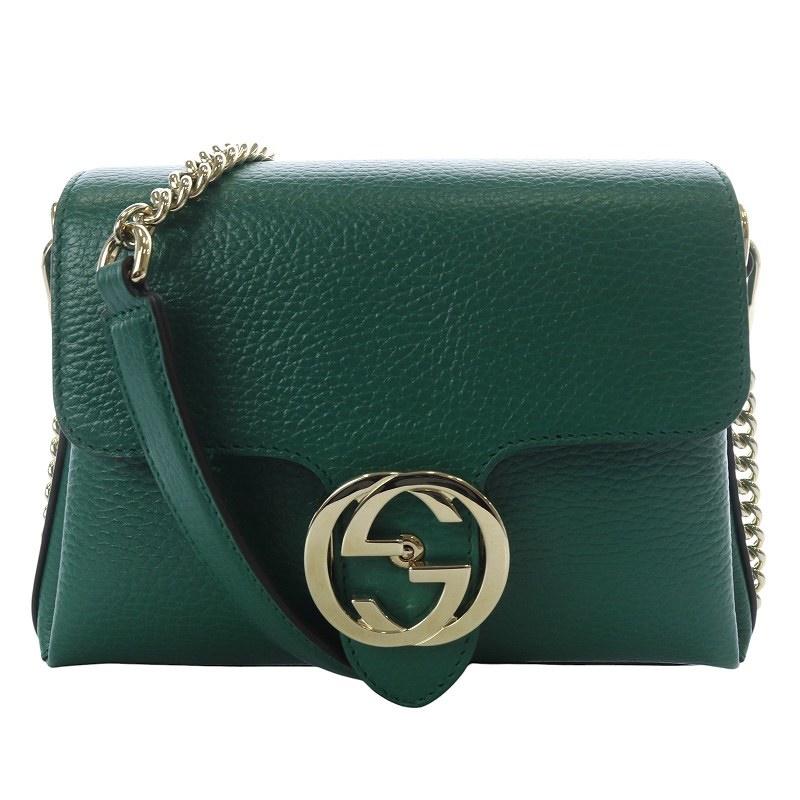 GUCCI（グッチ） インターロッキングG アウトレット ショルダーバッグ 