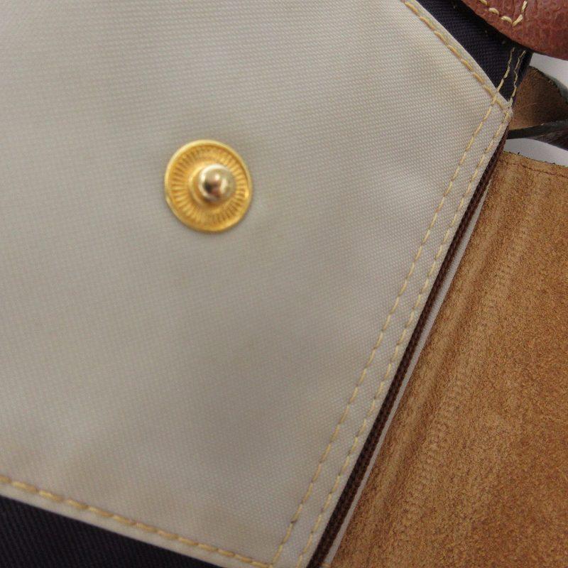 美品☆人気カラー】ロンシャン カスタム バイカラー パープル×ベージュ