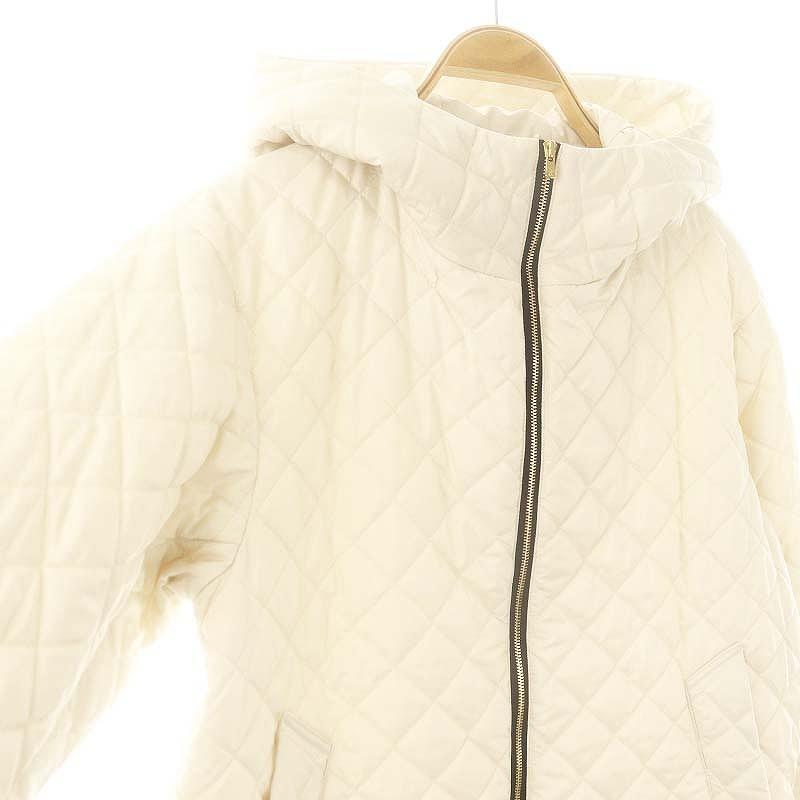 ベイジ LEVENS キルティングブルゾン ジャケット ジップアップ 中綿 32 ベイジ BEIGE LEVENS キルティングブルゾン ジャケット ジップアップ