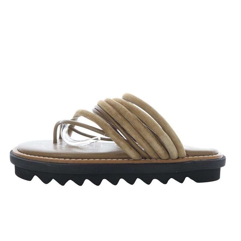 サカイ sacai tube strap sandals トングサンダル フラット 23cm  