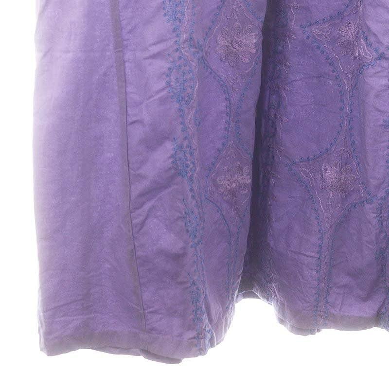 サラマリカ sara mallika C.LINEN DIAMOND AARI EMB DRESS ワンピース  