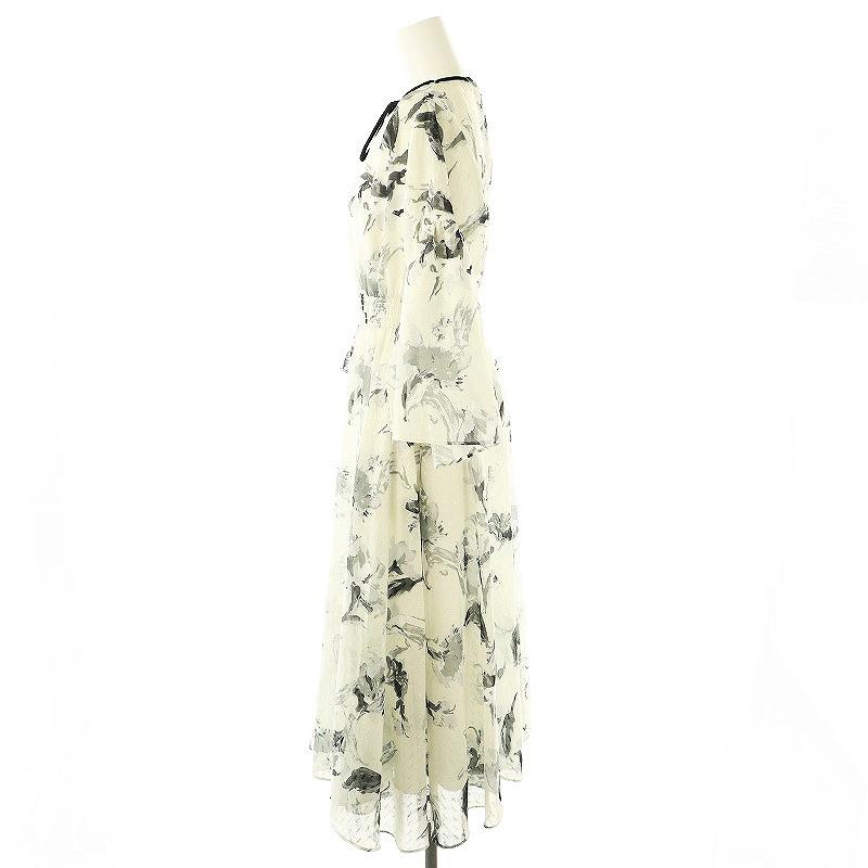 セルフォード CELFORD 24AW ペイントフラワーワンピース ロング