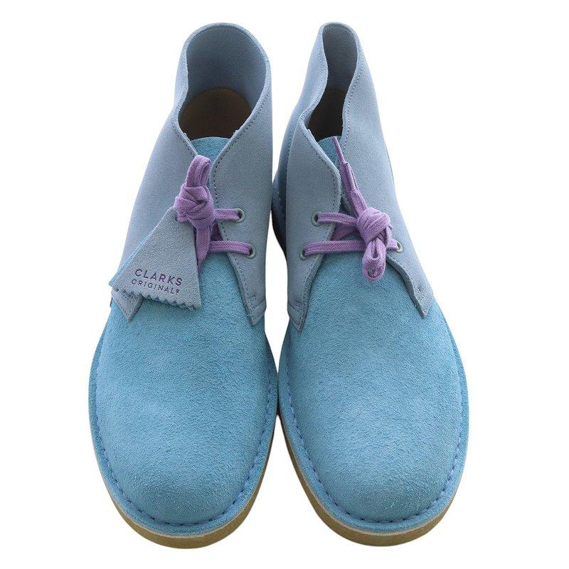 Clarks × Levi’s / チャッカブーツ/26.5cm/BLU/スウェード Clarks クラークス clarks LEVI'S VINTAGE CLOTHING Desert Boot