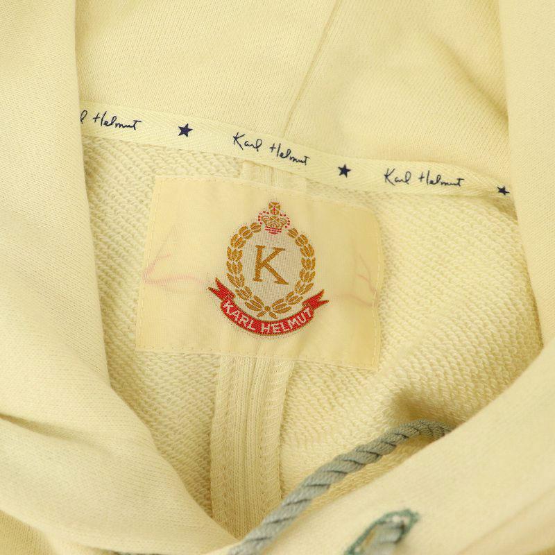 カールヘルム Karl Helmut ラビット刺繍ロングパーカー スウェット 
