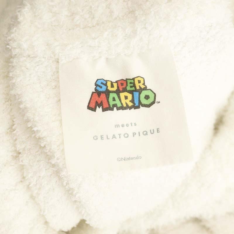 ジェラートピケ gelato pique × スーパーマリオ ジャガードショール
