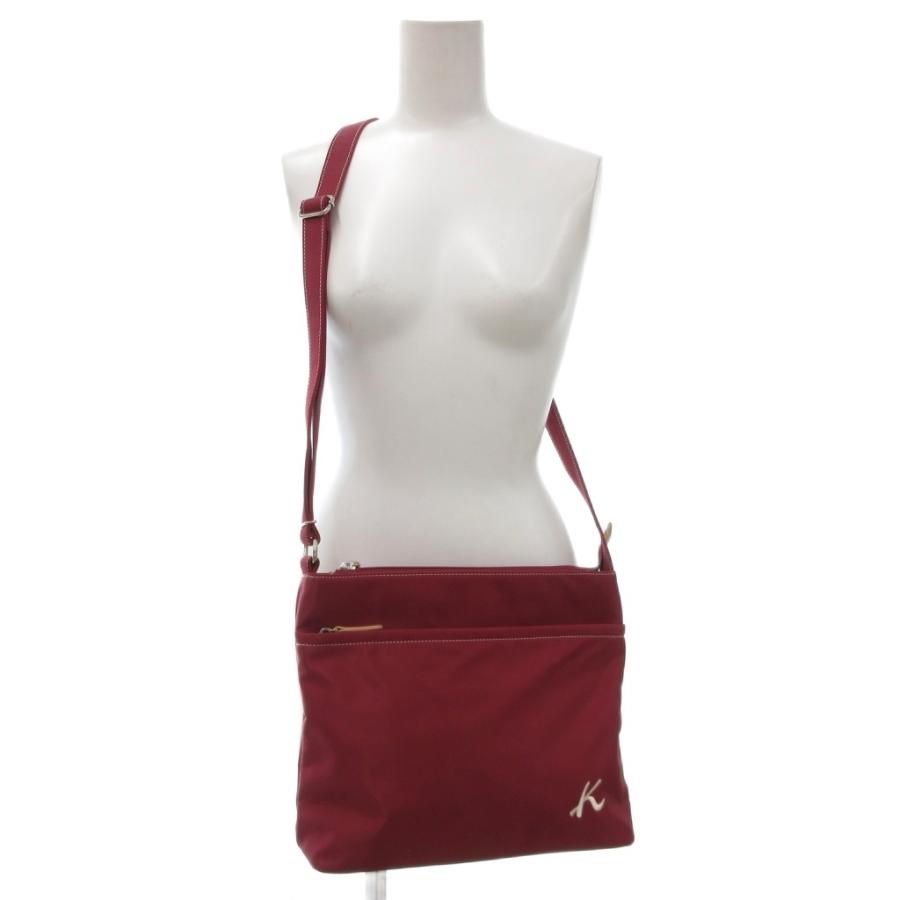 Kitamura キタムラ ショルダーバッグ レザー 小物入れ付き K