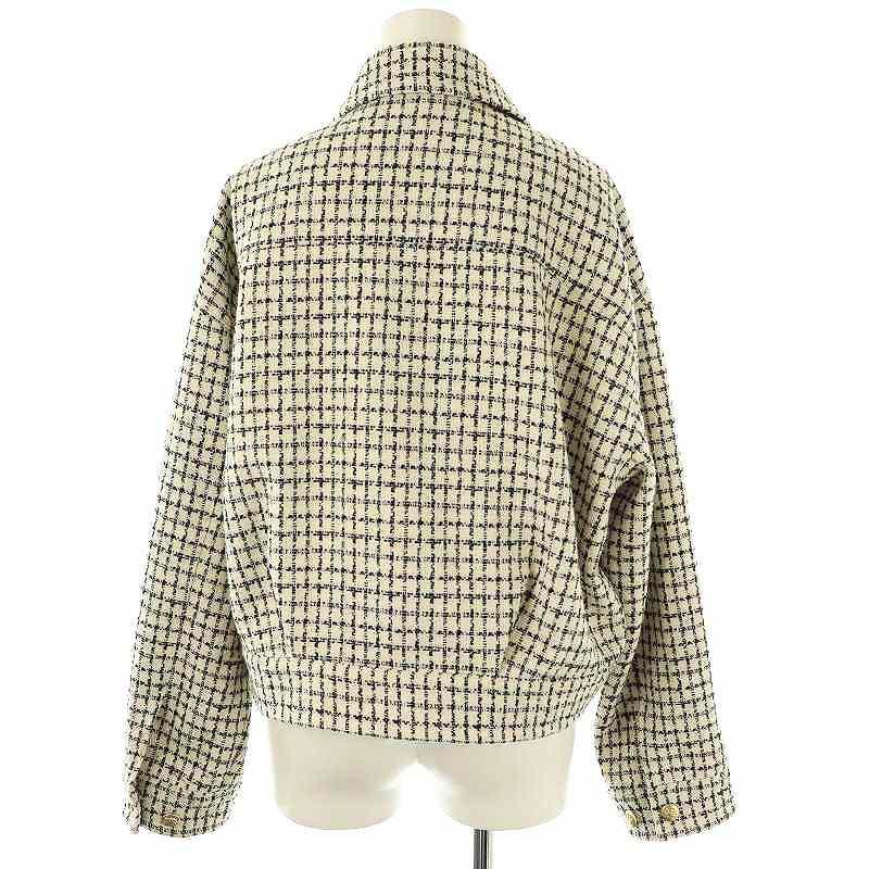 グレースコンチネンタル GRACE CONTINENTAL 25SSチェックツイード