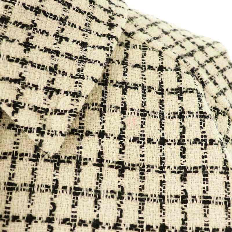 グレースコンチネンタル GRACE CONTINENTAL 25SSチェックツイード