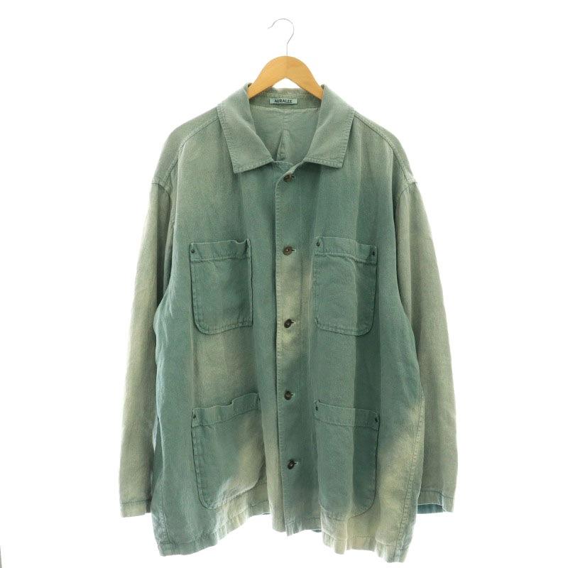 オーラリー AURALEE 22SS WASHI DUCK CANVAS BLOUSON カバーオール 