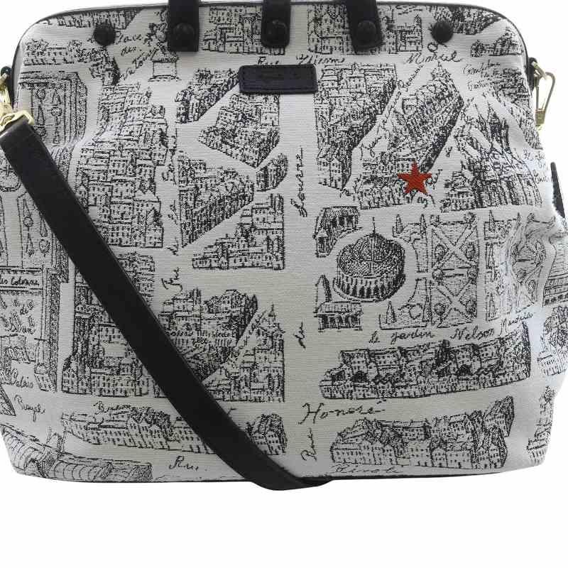 アニエス・ベー agnes b ドクターズバッグ 2Way ショルダーAdrian Beau