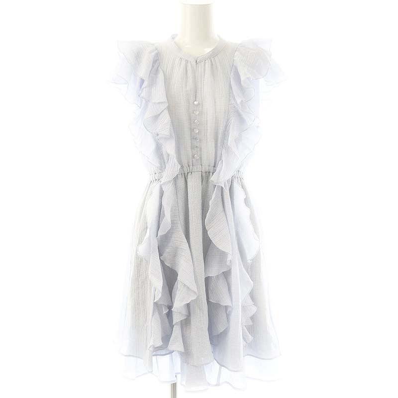 未使用品 ココディール COCO DEAL 25SS フリルミニワンピース