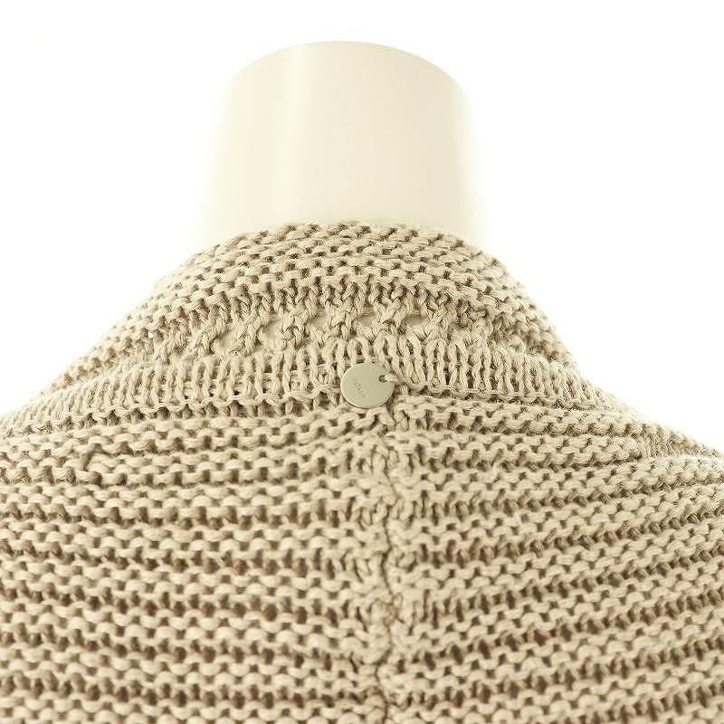 FOXEY フォクシー Vacation Bolero リネンニット ボレロカーディガン 40834-KSJ0A412H ベージュ F FOXEY（フォクシー） FOXEY 40834 Vacation Bolero バケーションボレロ