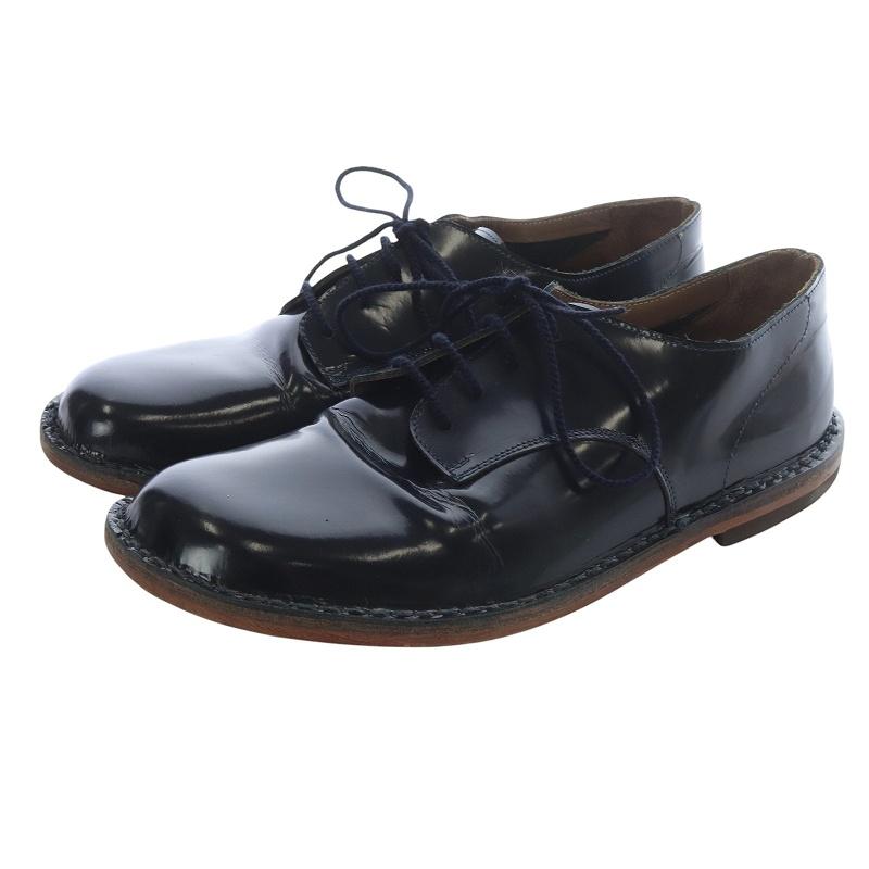 ダニエラグレジス DANIELA GREGIS レースアップ レザー シューズ 38 紺