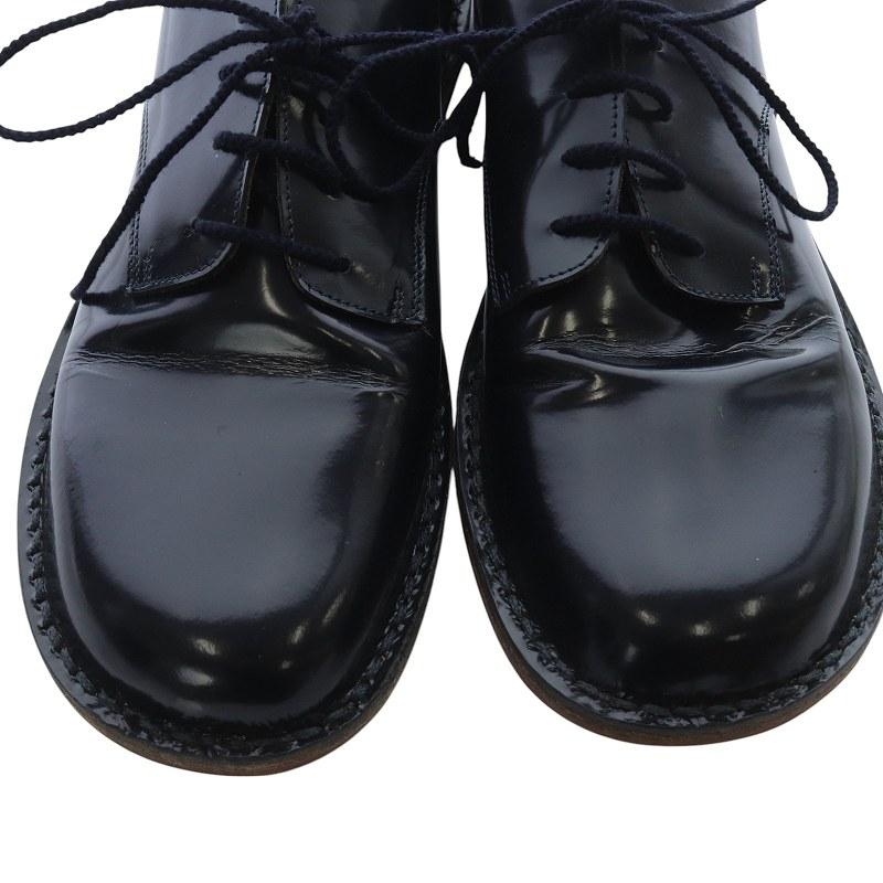 ダニエラグレジス DANIELA GREGIS レースアップ レザー シューズ 38 紺